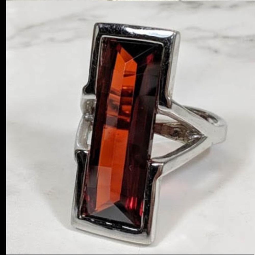 Discontinued Ruby red ring